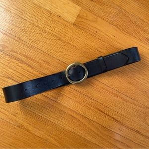 Auxiliary leather belt
